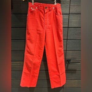 Wrangler Vintage 80s Red / Coral Jeans 🪸